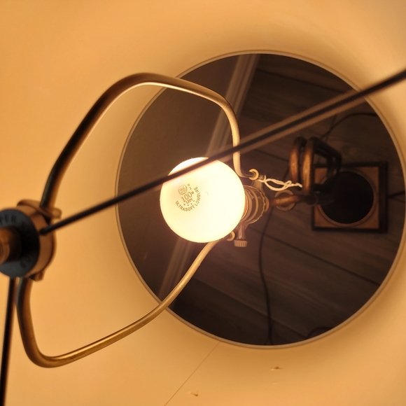 1960s Mid CENTURY Horn Trumpet Instrument Stylish Lamp Vintage Regent Tested - Picture 8 of 9